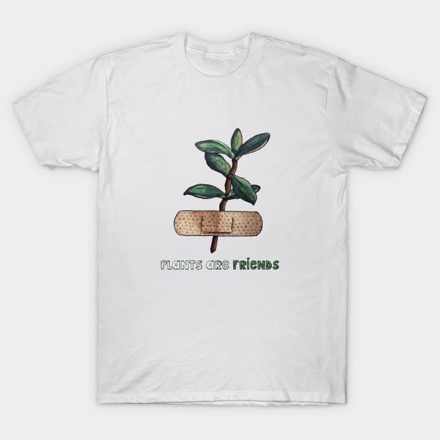 plants are friends! T-Shirt by rebelshop